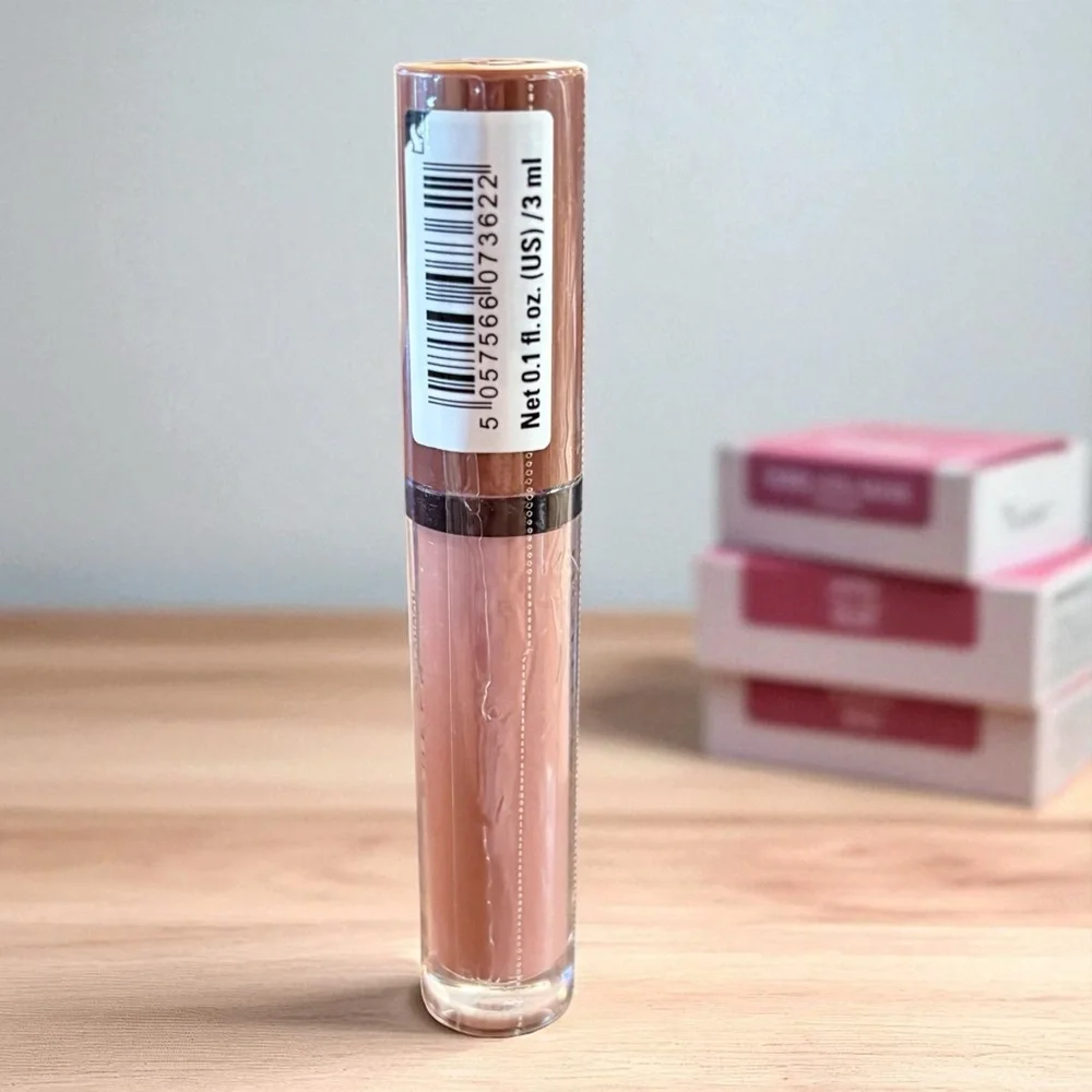 ⚫️ MAKEUP REVOLUTION SHEER BRILLIANT LIQUID LIPSTICK SHEER 123 BRUNCH New Sealed